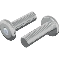 Bouwbeslag*vidaXL Bout 2 pcs Zilver 8 x 25 mm Staal