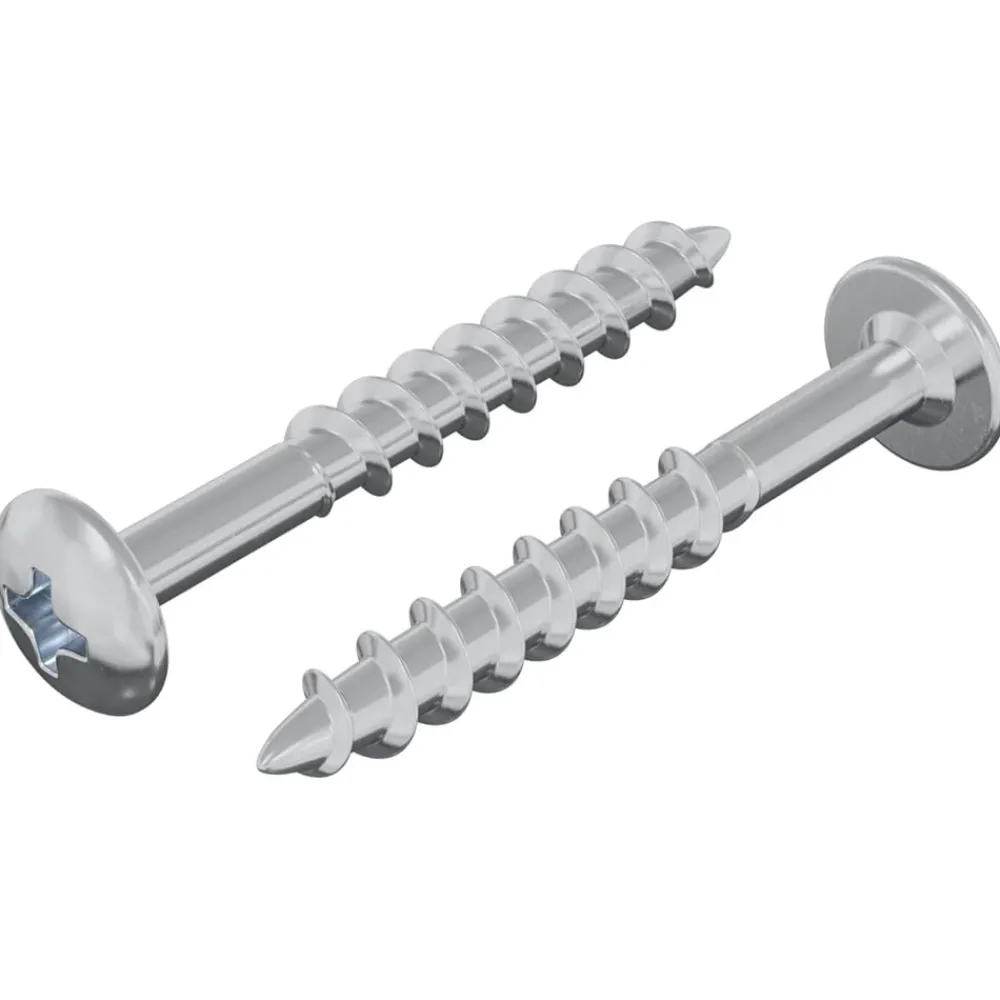 Bouwbeslag*vidaXL Bout 2 pcs Zilver 9,8 x 35 mm IJzer
