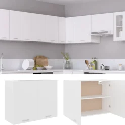 Bovenkast Lyon 80x31x60 cm bewerkt hout>vidaXL Clearance