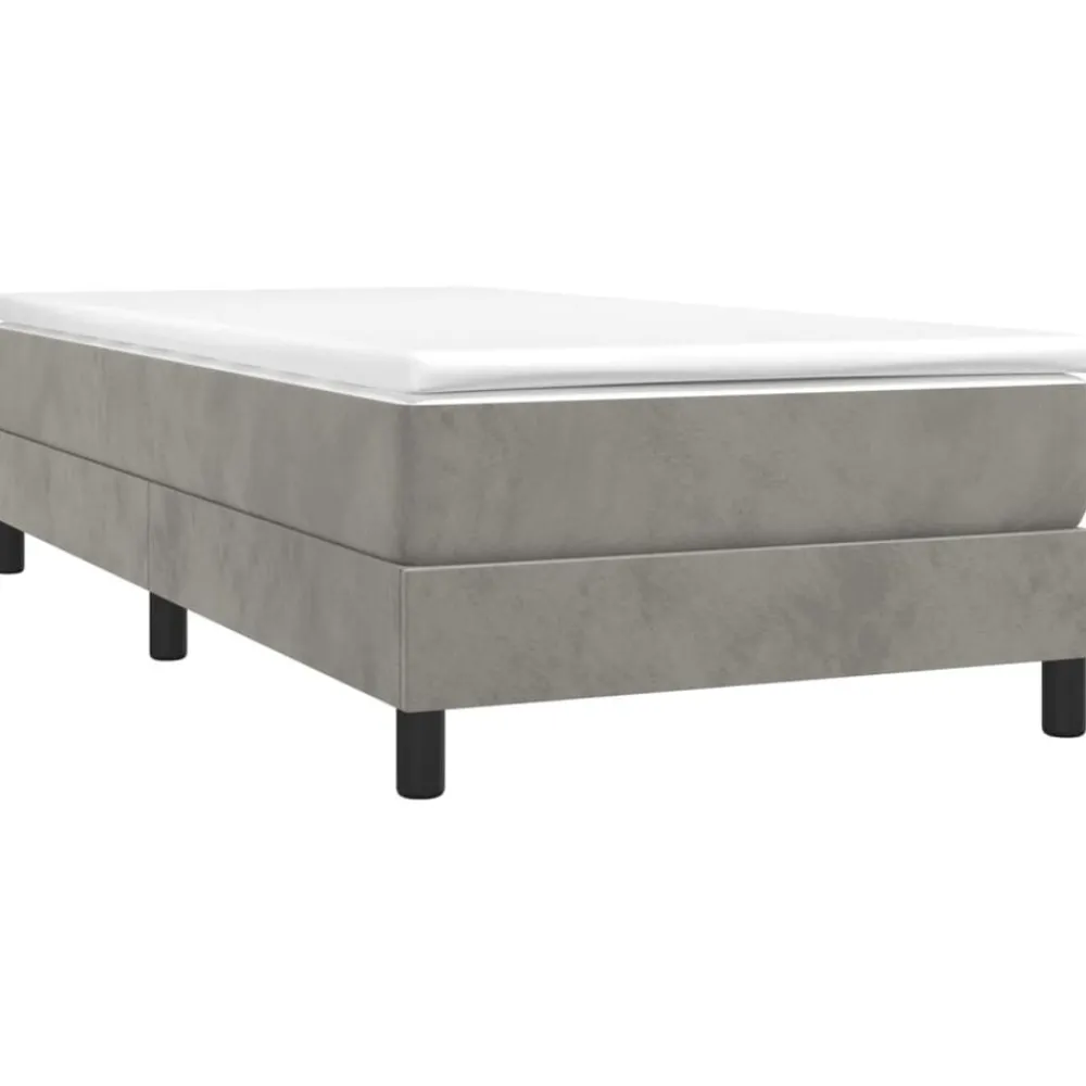 Boxspring bed 80x200 cm fluweel>vidaXL