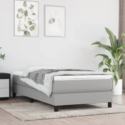 Boxspring bed 80x200 cm stof>vidaXL Hot