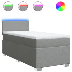 Boxspring met matras stof 80x200 cm>vidaXL Hot