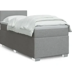 Boxspring met matras stof 80x200 cm>vidaXL Hot