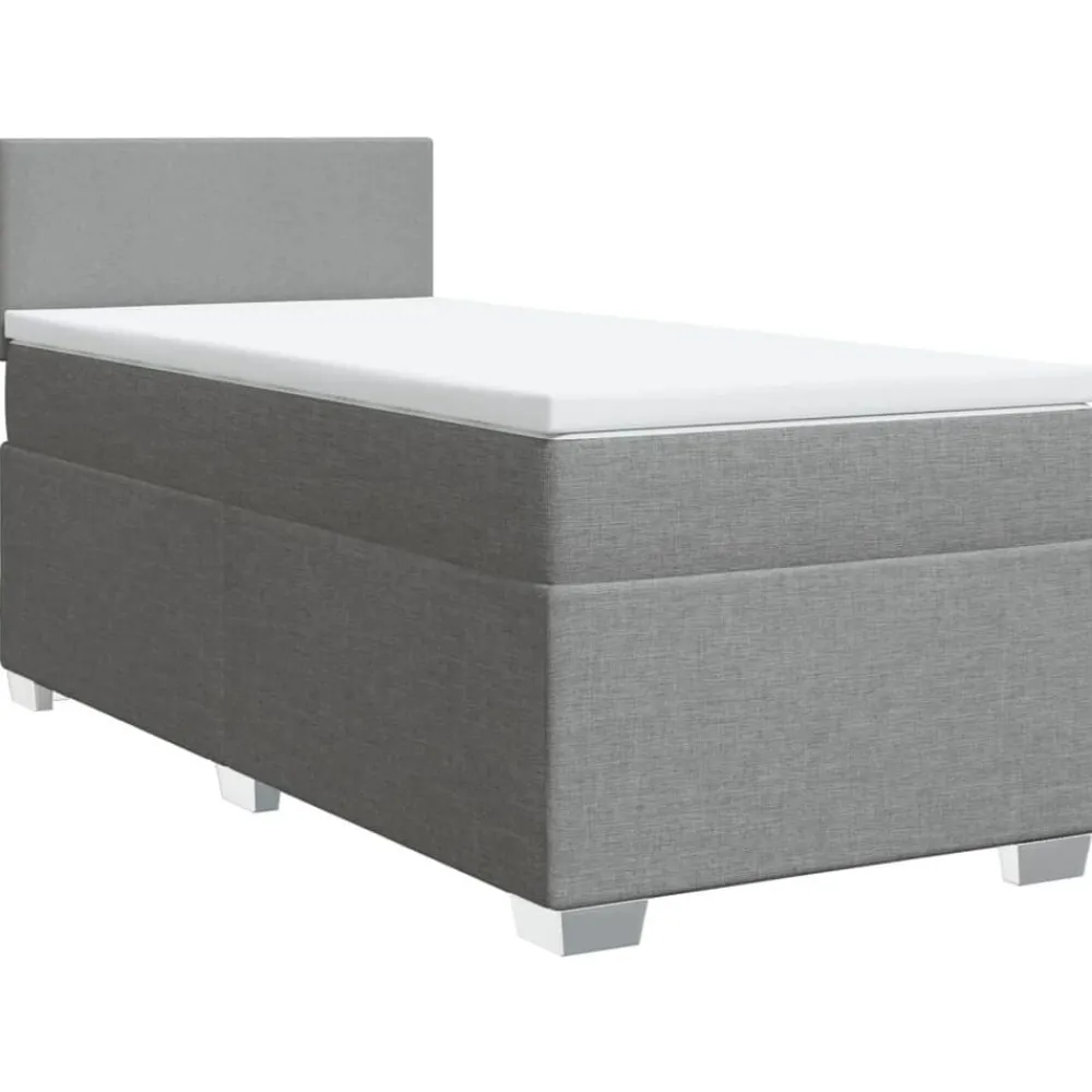 Boxspring met matras stof 80x200 cm>vidaXL Hot