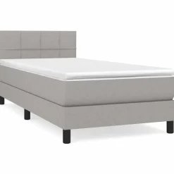 Boxspring met matras stof 80x200 cm>vidaXL Clearance