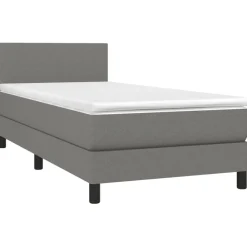 Boxspring met matras en LED stof 80x200 cm><noscript><img width=