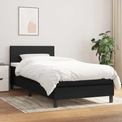 Boxspring met matras stof 80x200 cm>vidaXL Clearance