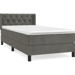 Boxspring met matras fluweel 80x200 cm>vidaXL Discount