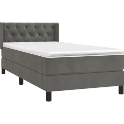 Boxspring met matras fluweel 80x200 cm><noscript><img width=
