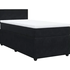 Boxspring met matras fluweel 80x200 cm><noscript><img width=