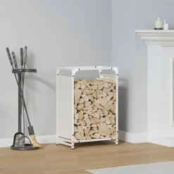 Brandhoutrek 44x28x65 cm koudgewalst staal>vidaXL Online