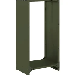 Brandhoutrek 40x30x80 cm koudgewalst staal>vidaXL New