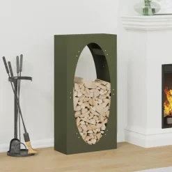 Brandhoutrek 50x23x100 cm koudgewalst staal>vidaXL Sale