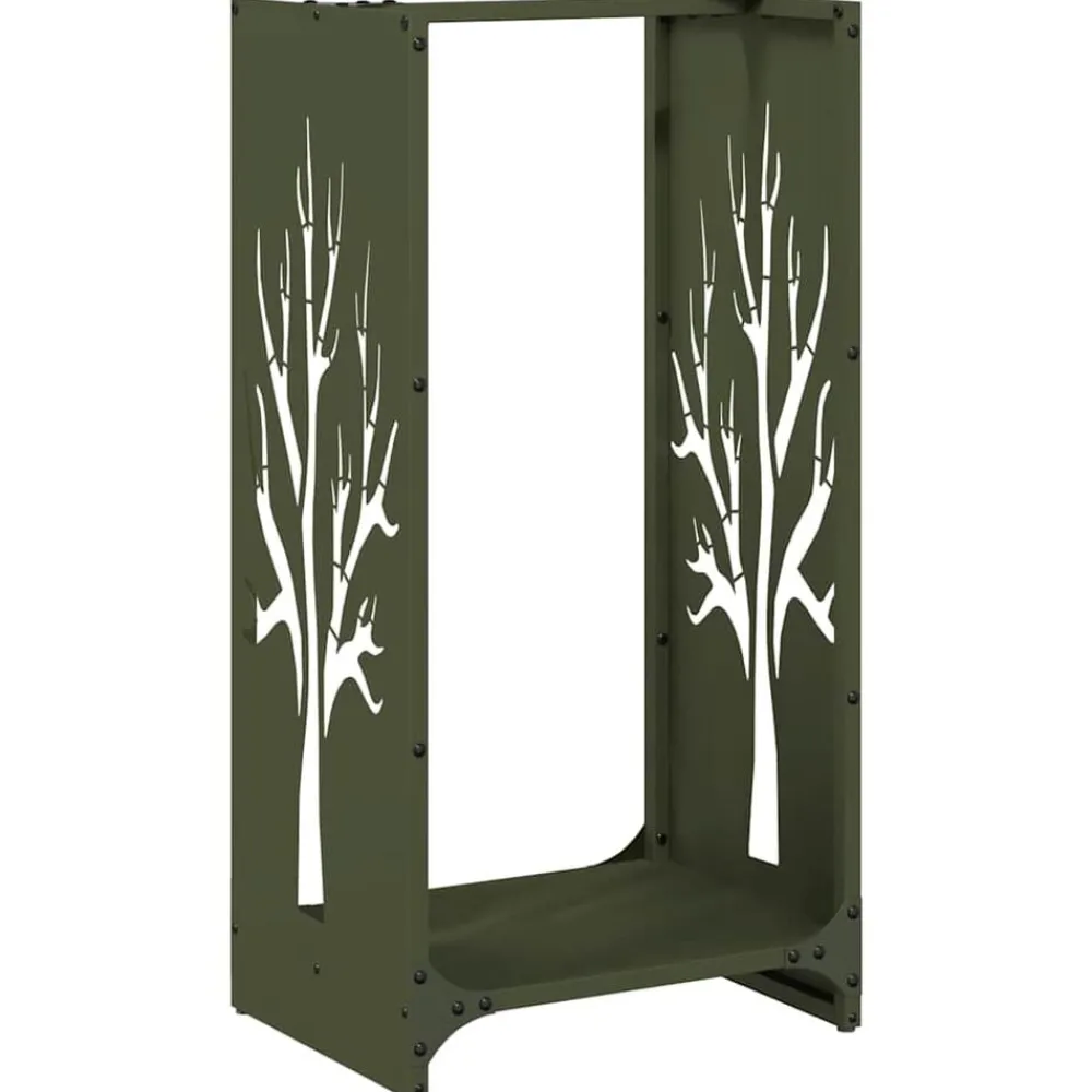 Brandhoutrek 40x30x80 cm koudgewalst staal>vidaXL Hot