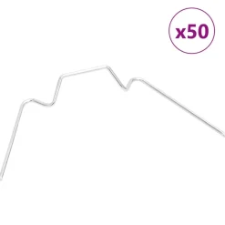Broeikasklemmen 50 st W type gegalvaniseerd staal>vidaXL Clearance