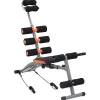 Fitness*vidaXL Buikspiertrainer L-vormig met elastische koorden