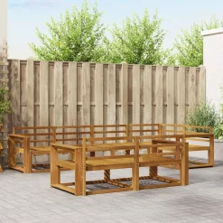 Meubelsets*vidaXL Buiten bankenset 7 pcs Massief Acaciahout Naturel