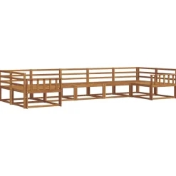 Meubelsets*vidaXL Buiten bankenset 7 pcs Massief Acaciahout Naturel