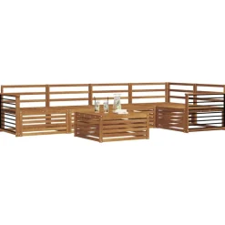 Buiten bankenset 6 pcs Massief Acaciahout><noscript><img width=