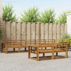 Meubelsets*vidaXL Buiten bankenset 8 pcs Massief Acaciahout Naturel