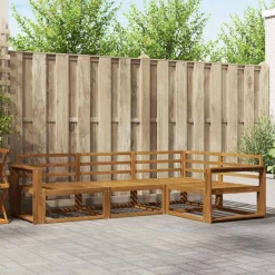 Meubelsets*vidaXL Buiten bankenset 4 pcs Massief Acaciahout Naturel