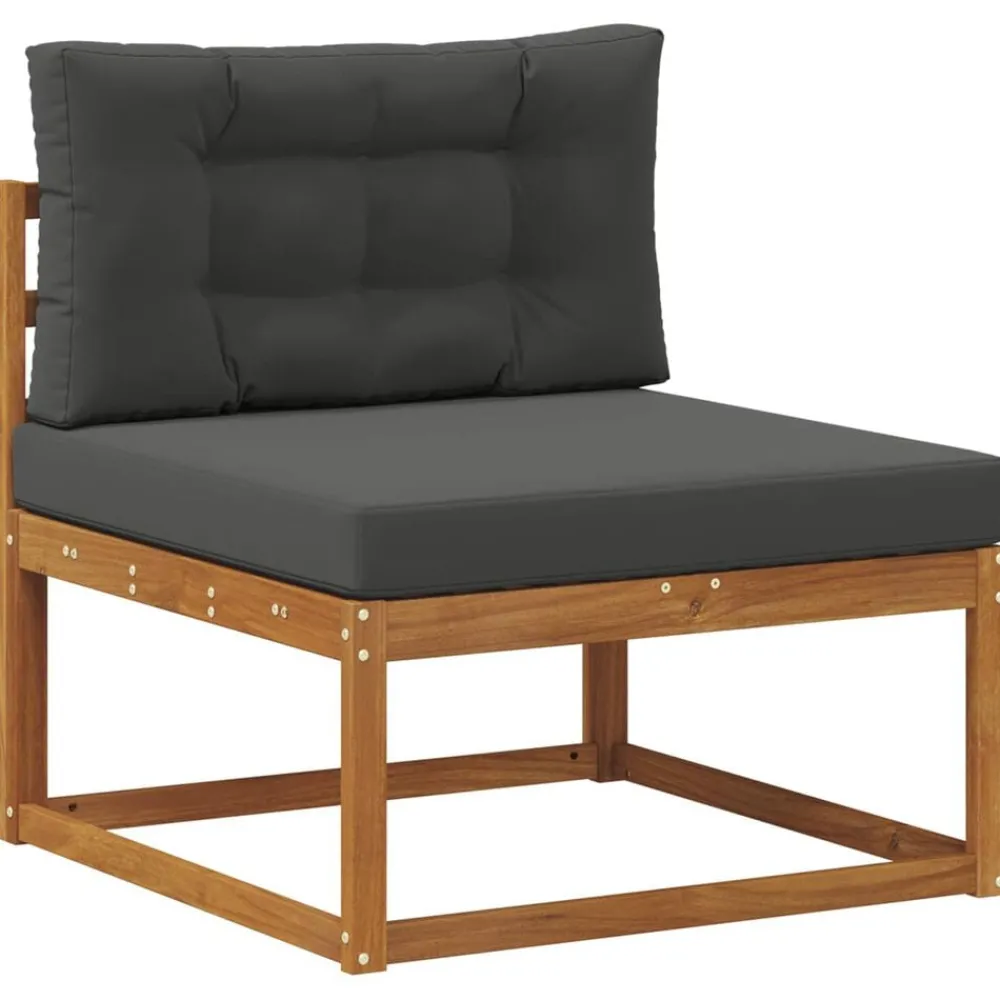 Buiten bankenset met kussen 5 pcs>vidaXL Discount