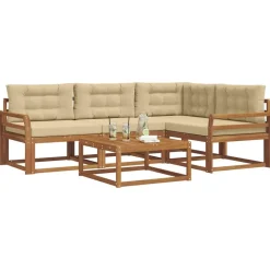 Buiten bankenset met kussen 5 pcs><noscript><img width=