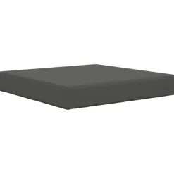Woon- & Tuinaccessoires*vidaXL Buiten bankkussen 60 x 60 x 8 cm Polyester Antraciet