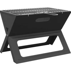Buiten Grill Zwart 46 x 31 x 31 cm Staal>vidaXL Hot