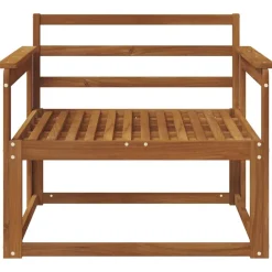 Accessoires Voor Stoelen En Banken*vidaXL Buiten Midden Sofa Massief Acaciahout Naturel