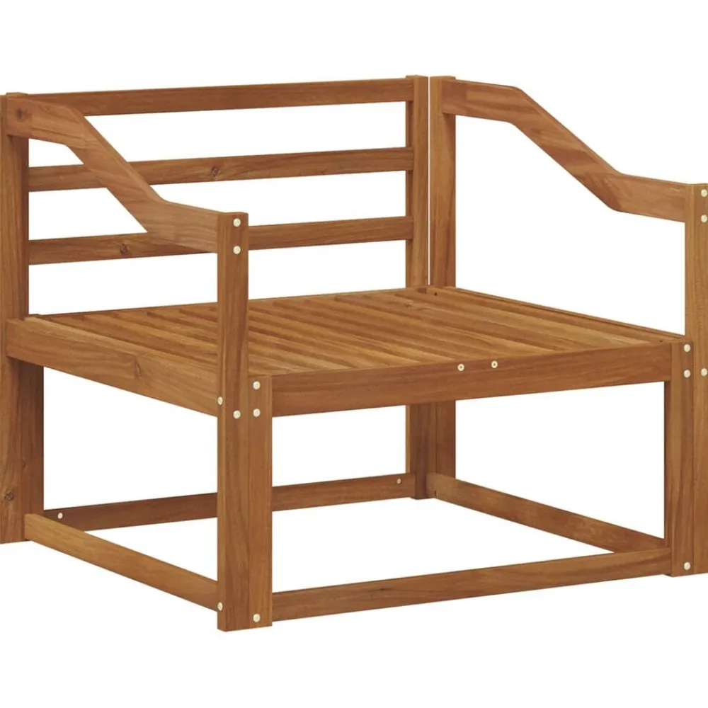 Buiten Midden Sofa Massief Acaciahout>vidaXL Online