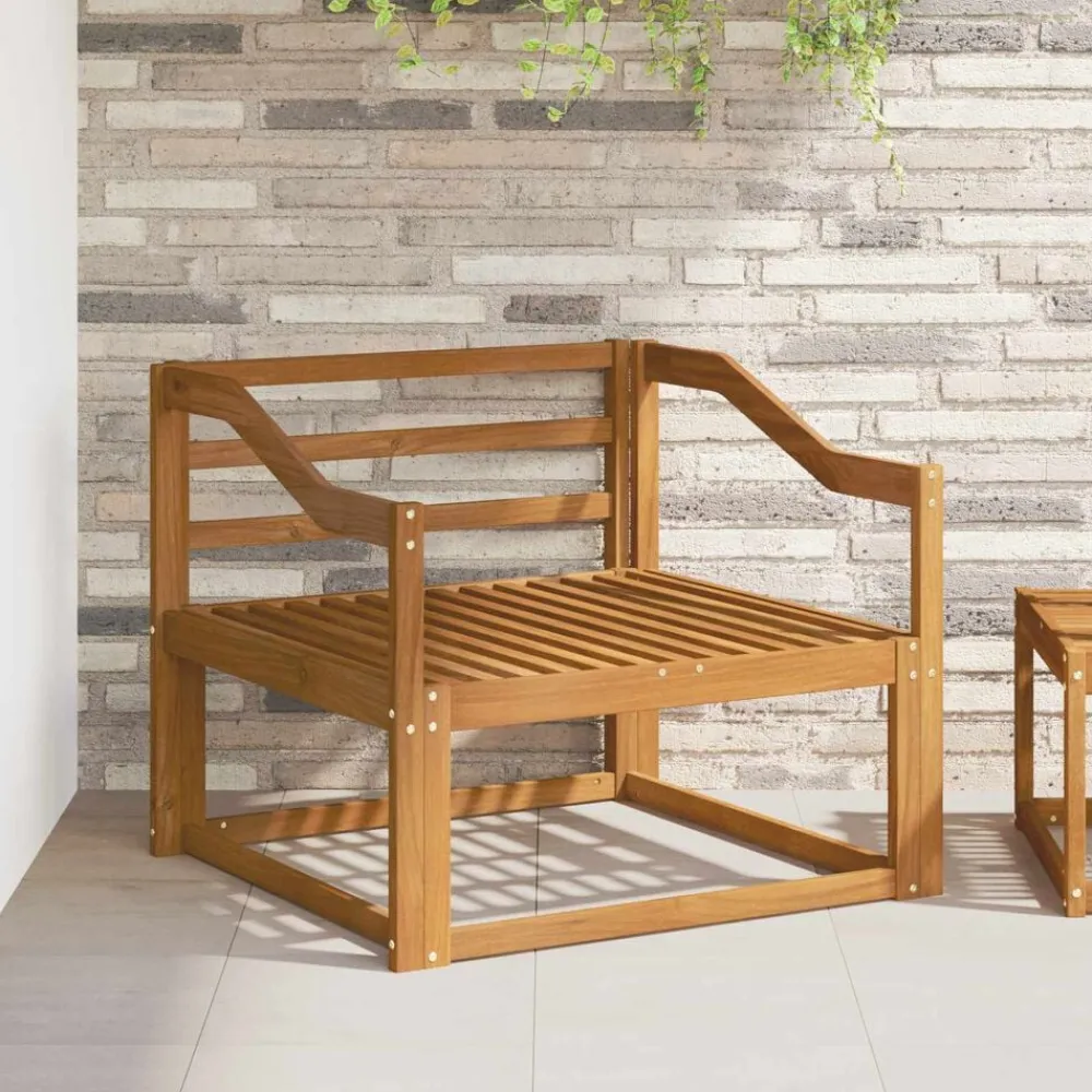 Buiten Midden Sofa Massief Acaciahout>vidaXL Online
