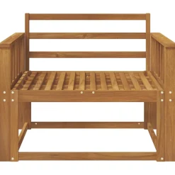 Accessoires Voor Stoelen En Banken*vidaXL Buiten Midden Sofa Massief Acaciahout Naturel