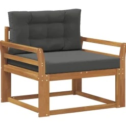 Buiten Midden Sofa Massief Acaciahout Naturel>vidaXL Clearance