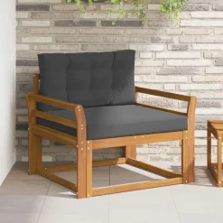 Buiten Midden Sofa Massief Acaciahout Naturel>vidaXL Clearance