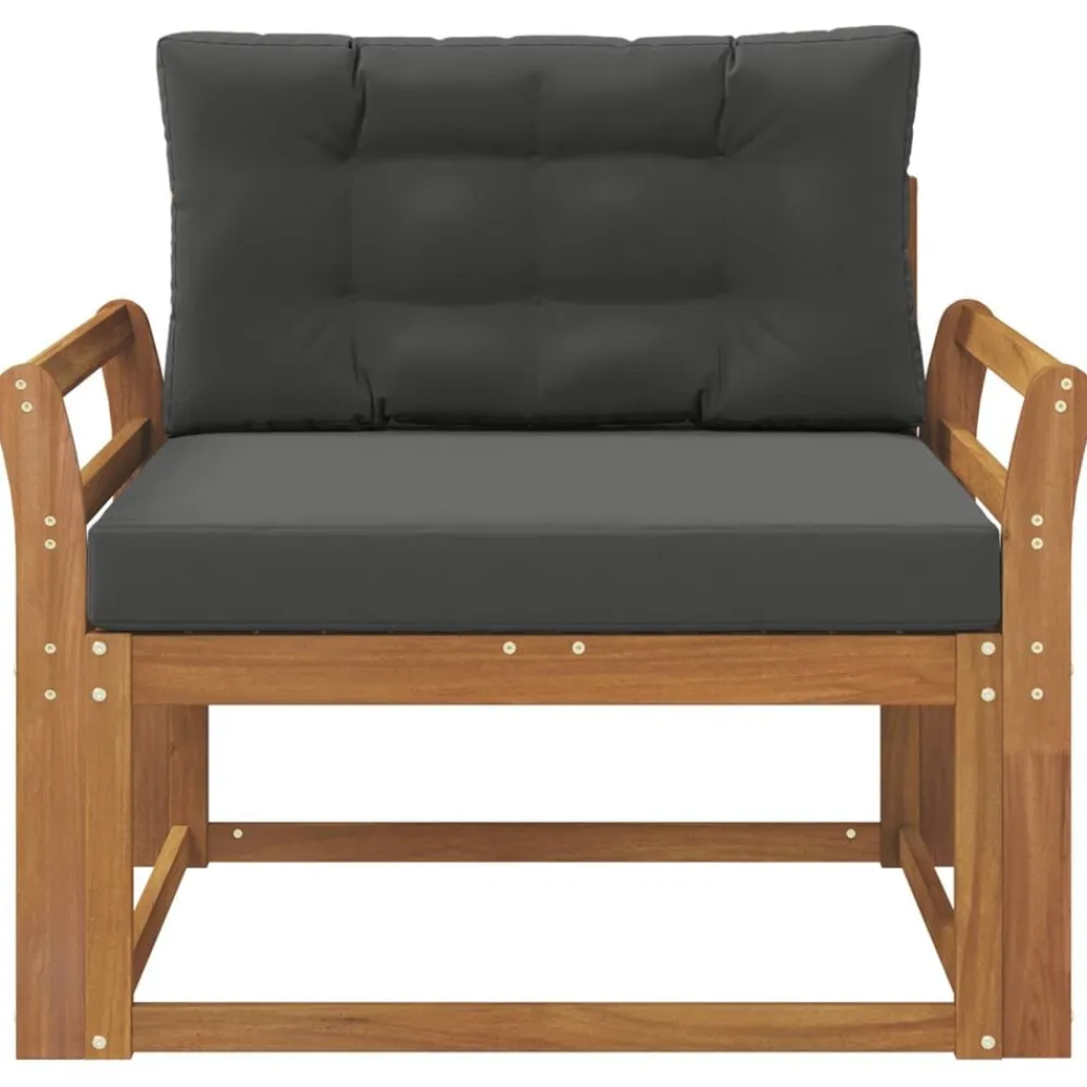 Buiten Midden Sofa Massief Acaciahout Naturel>vidaXL Clearance