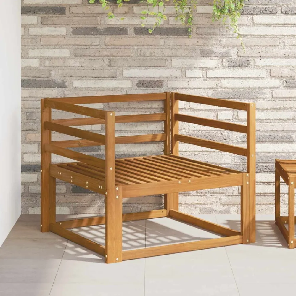 Buiten Midden Sofa Massief Acaciahout>vidaXL Best