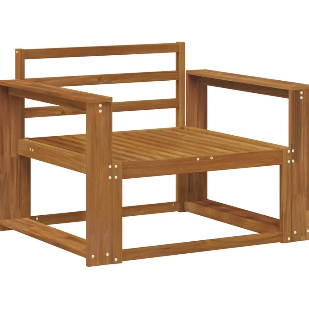 Buiten Midden Sofa Massief Acaciahout>vidaXL Online