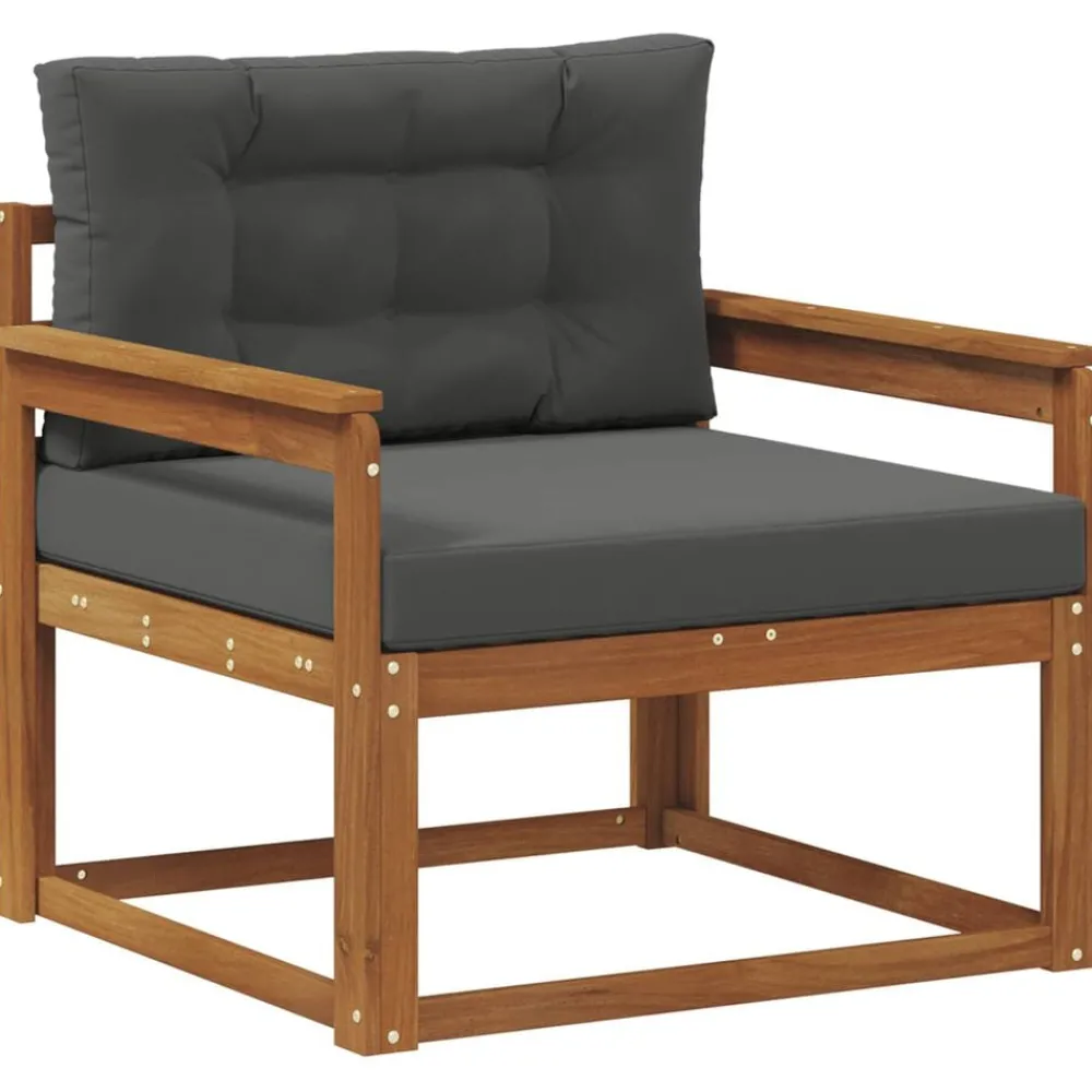 Buiten Midden Sofa Massief Acaciahout Naturel>vidaXL New