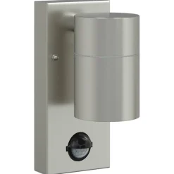 Buiten Wandlamp Zilver 6,5 x 10,5 x 16 cm RVS en Glas>vidaXL Online