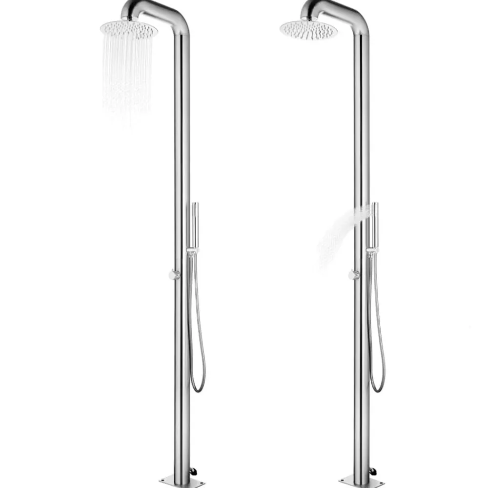 Buitendouche 225 cm roestvrij staal>vidaXL Best