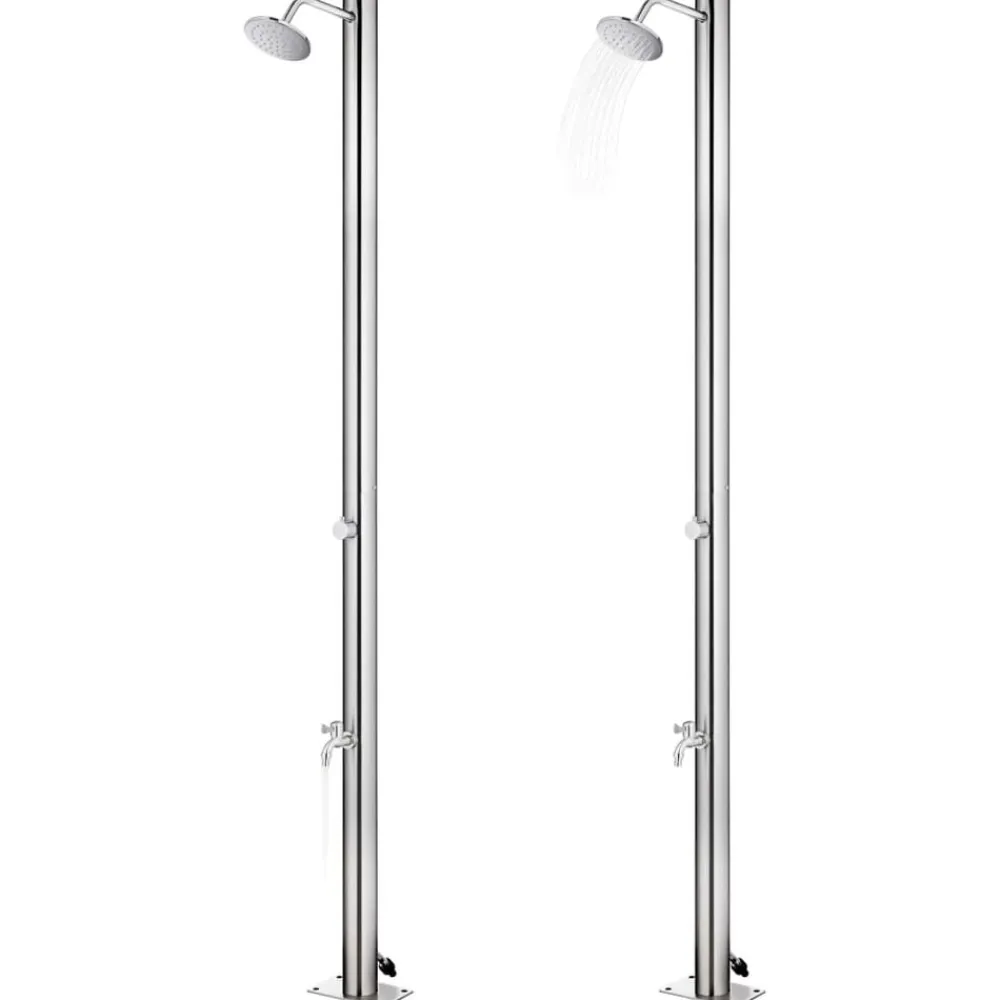 Buitendouche 215 cm roestvrij staal>vidaXL Best