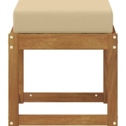 Buitenstoolbank Massief Acaciahout Naturel><noscript><img width=