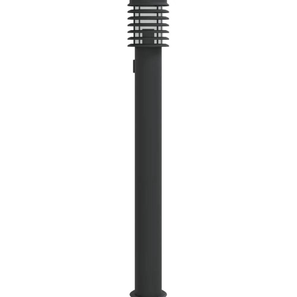 Buitenvloerlamp met stopcontact 110 cm roestvrijstaal>vidaXL New