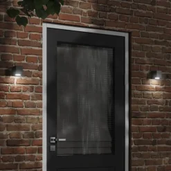 Buitenwandlamp gegoten aluminium zwart>vidaXL Discount