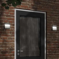 Verlichting*vidaXL Buitenwandlamp LED gegoten aluminium zwart