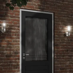 Buitenwandlamp met sensor roestvrij staal kleurig>vidaXL Discount
