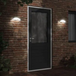 Buitenwandlampen 2 st LED gegoten aluminium><noscript><img width=