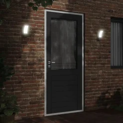 Buitenwandlampen 2 st LED gegoten aluminium><noscript><img width=