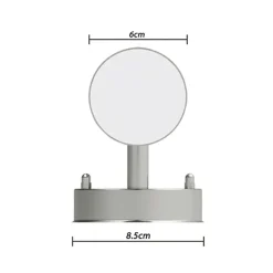 Verlichting*vidaXL Buitenwandlampen 2 st. met sensor roestvrij staal
